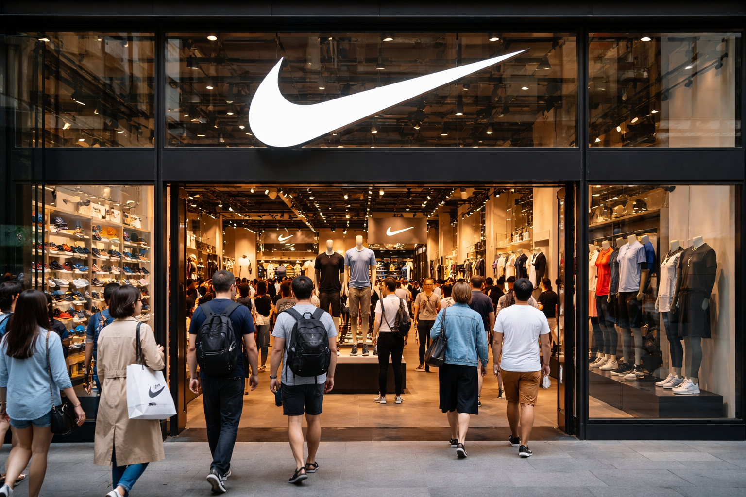 As the Nike stock implodes, is it safe to buy the dip or sell the rip?