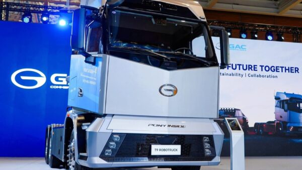 Robotruck as Pony.ai has unveiled an autonomous electric truck for logistics fleets, developed with GAC Commercial Vehicle for freight supply chains.