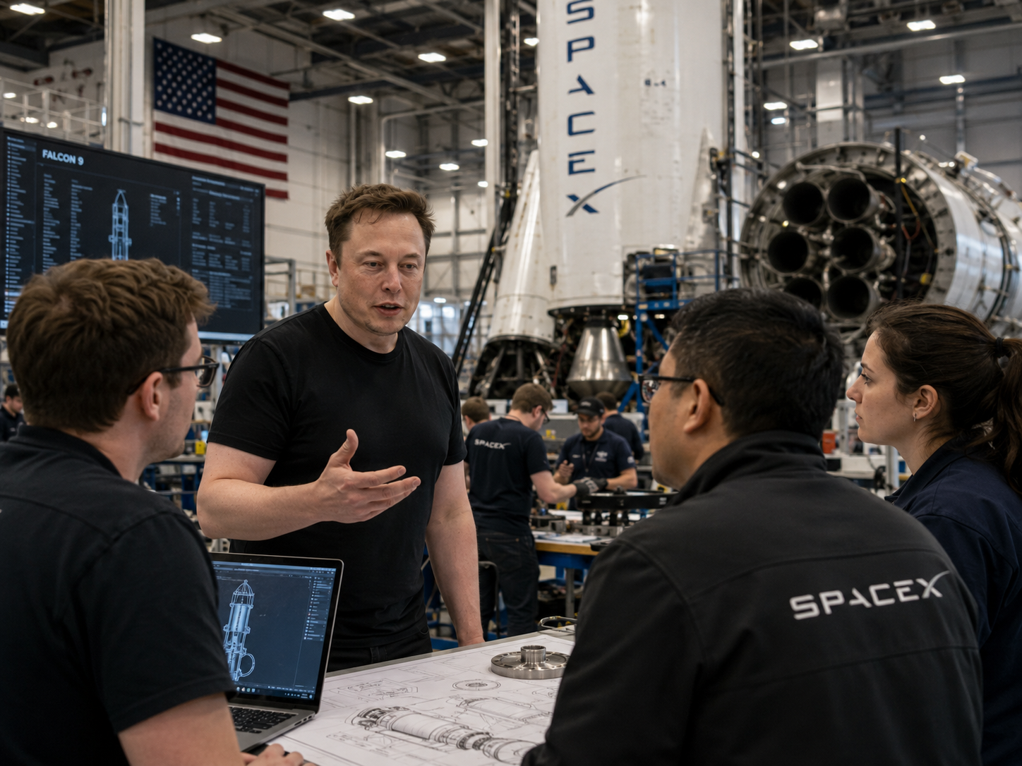 Musk and SpaceX