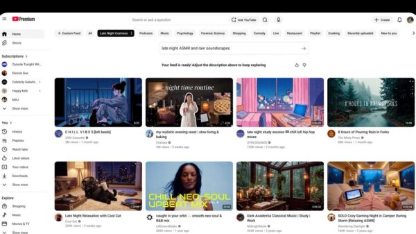 YouTube’s Custom Feeds Give You More Control Over the Algorithm